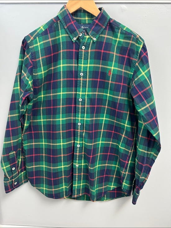 Ralph Lauren Other - Ralph Lauren Plaid Flannel Boys XL Button Down Shirt Preppy